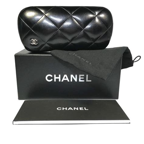 chanel glasses case bag|chanel eyeglass case and pouch.